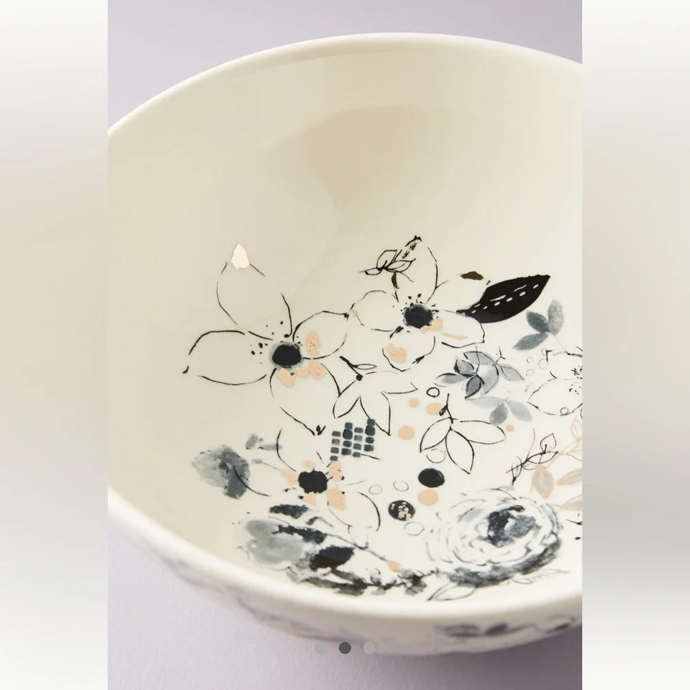 Lauren Wan Floral Vine Serving Bowl by Anthropologie